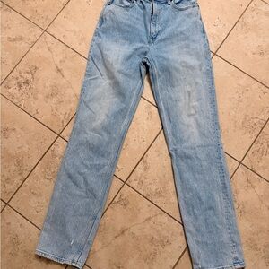 Abercrombie & Fitch Light Blue Boyfriend Jeans